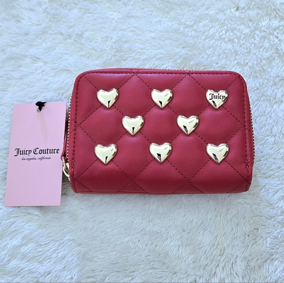 Juicy Couture Handbags - ✨HP✨️ Juicy🍊 Couture "Colorful Love"❤️ Medium Double✌️ Zip Around Wallet